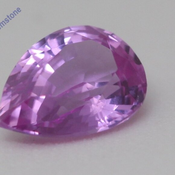 Pear Natural Mined Loose Sapphire (1.21 Ct Pink Vs2) Gia C53000069 - Picture 3 of 6